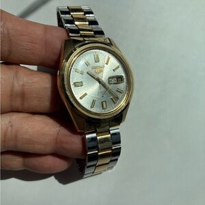 Seiko Classic Gold and Silver Two-Tone Watch
